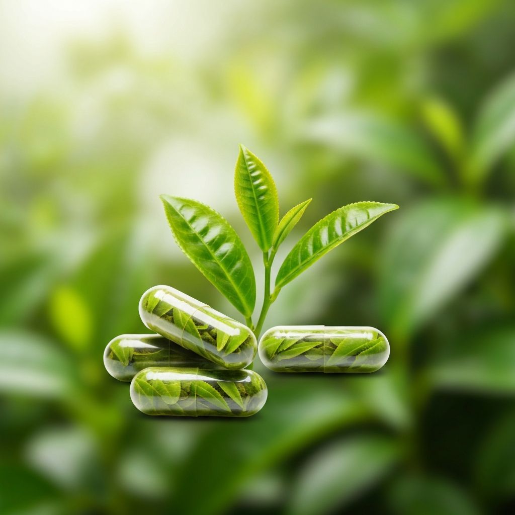 Green tea and antioxidant blend